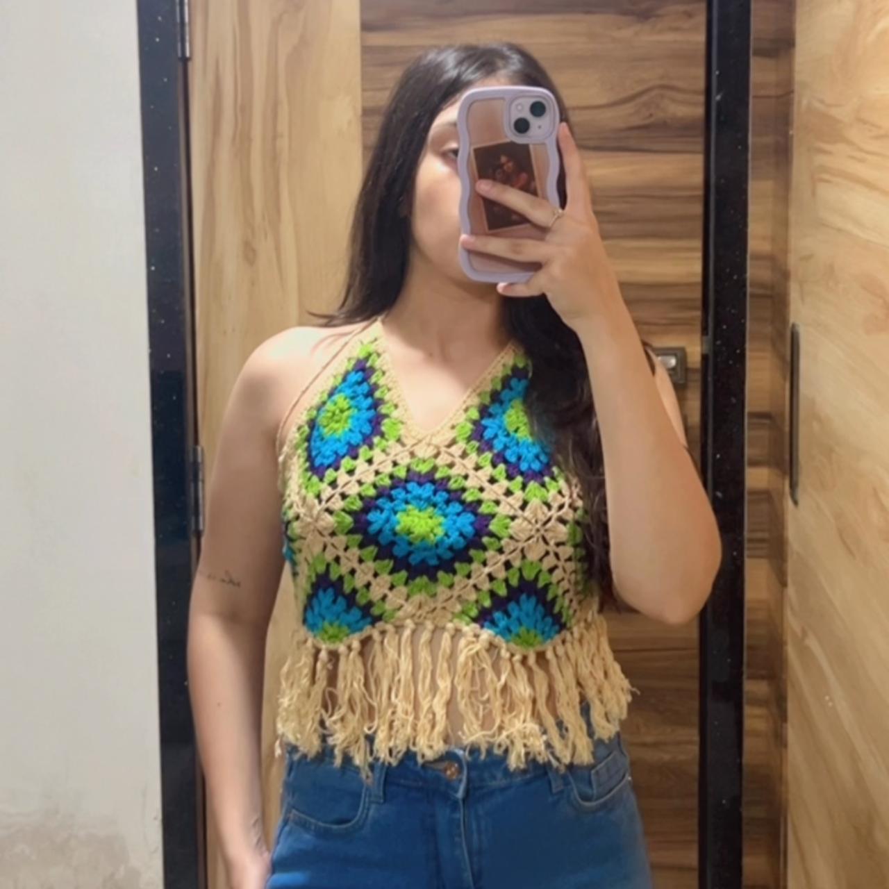 Crochet Backless Top