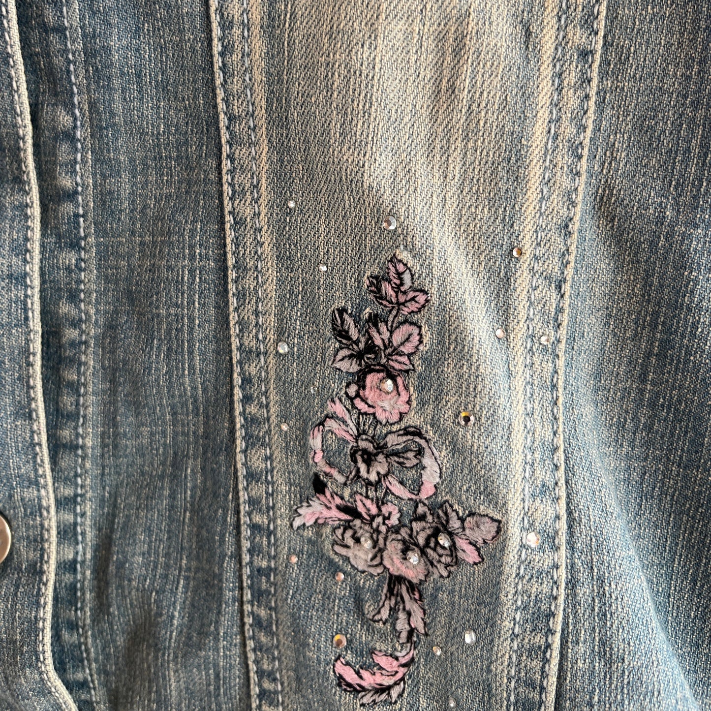 Embroidered Denim Jacket