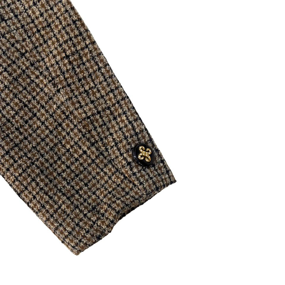 Vintage Tweed Embroidered Blazer