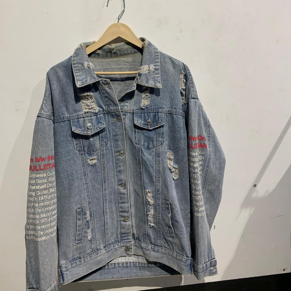 Ripped Denim Jacket