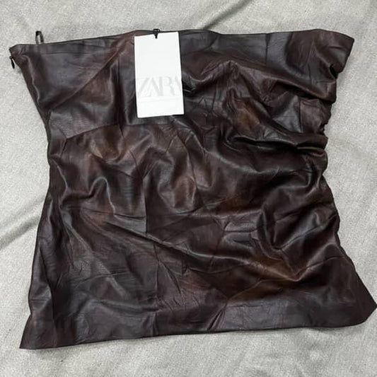 Zara Brown Top