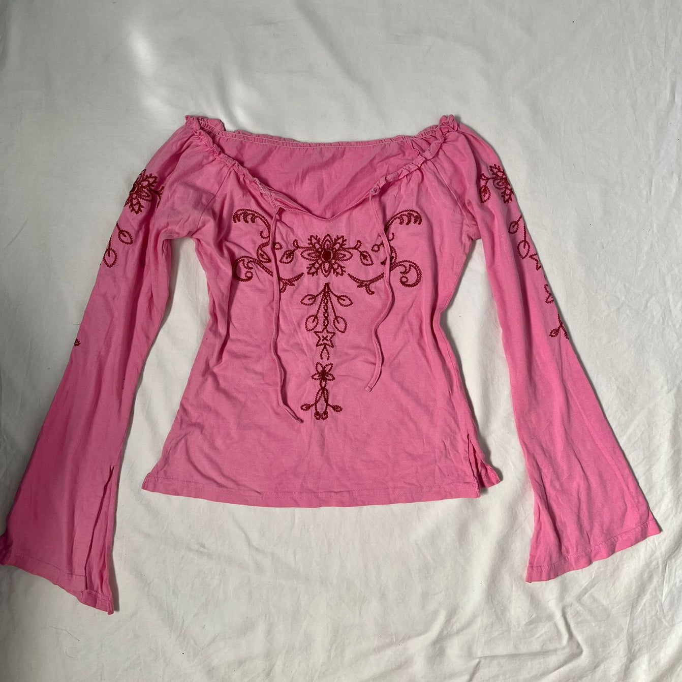 Y2K Bell Sleeves Top