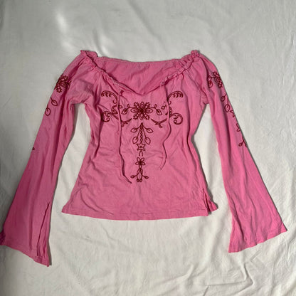 Y2K Bell Sleeves Top