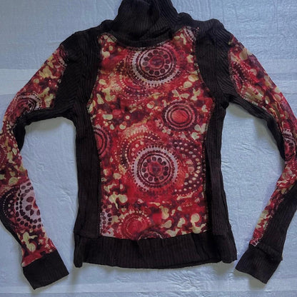 Printed Long Sleeve Top