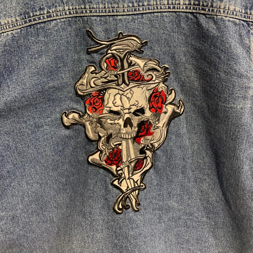 Denim Jacket with Patch