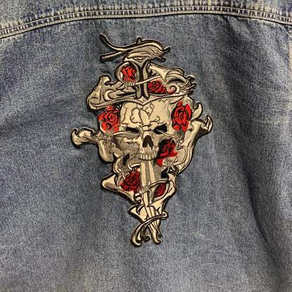 Denim Jacket with Patch