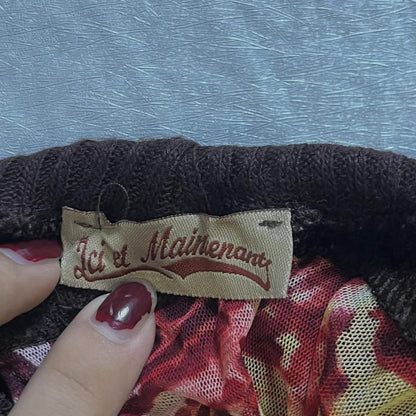 Printed Long Sleeve Top