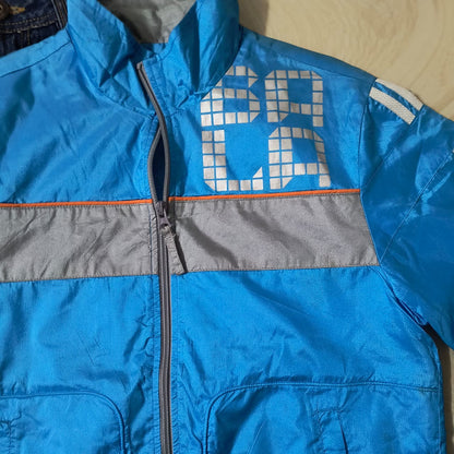 Blue Windbreaker