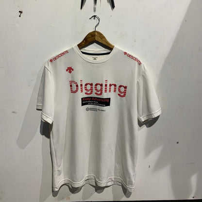 White Descente T-shirt