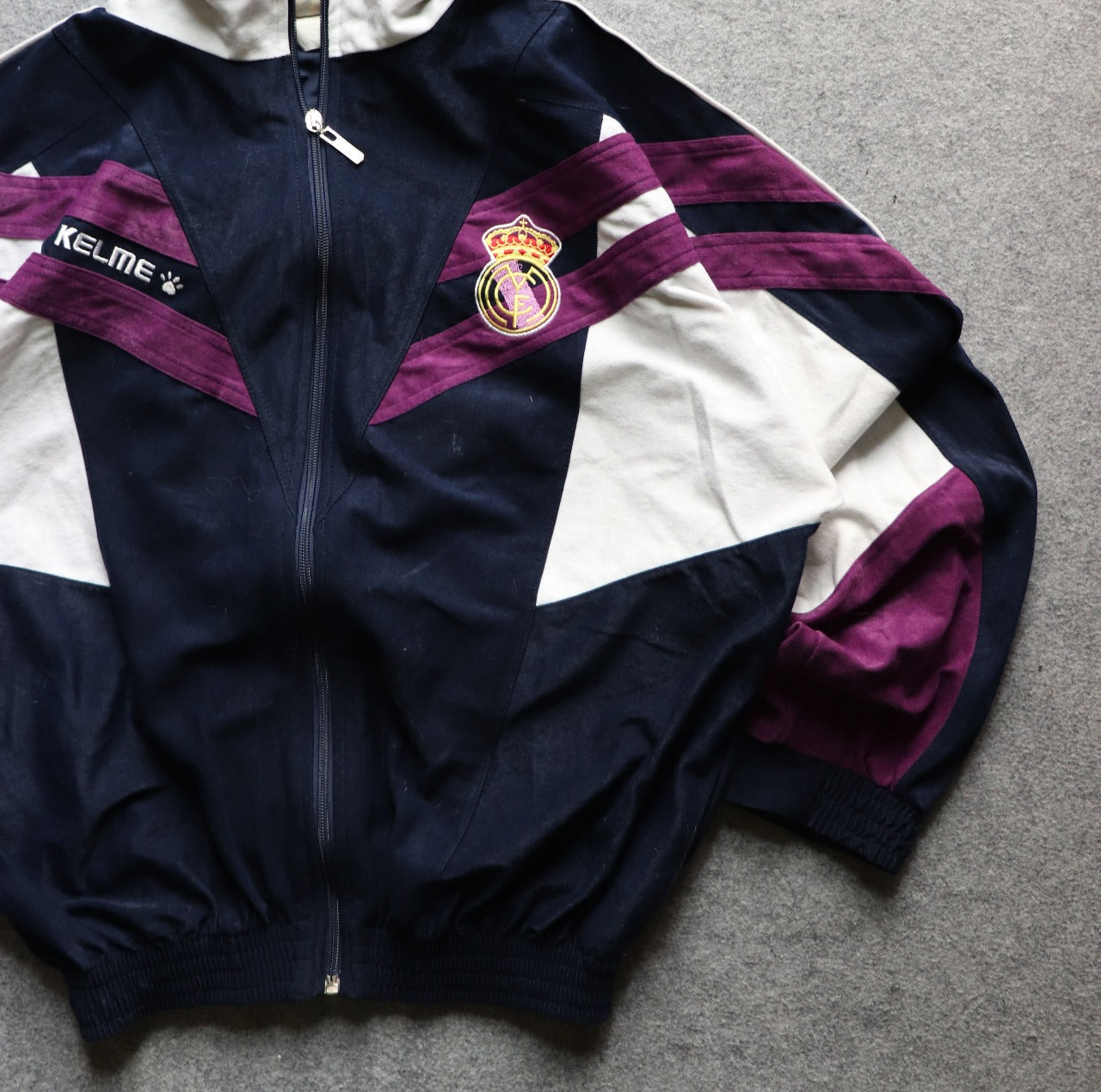 Vintage 90s Real Madrid Track Jacket