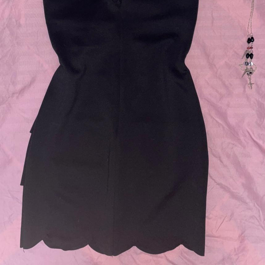 Bodycon Deepneck Mini Dress