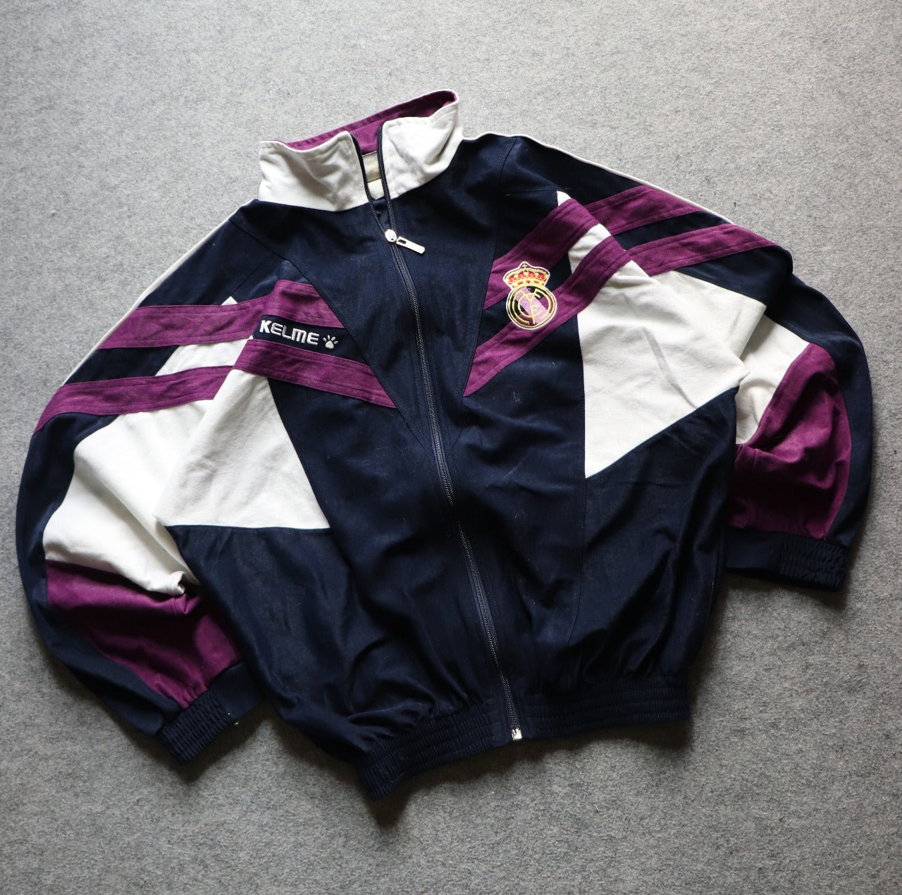Vintage 90s Real Madrid Track Jacket
