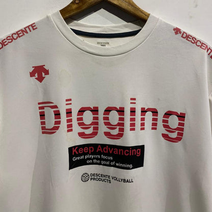 White Descente T-shirt