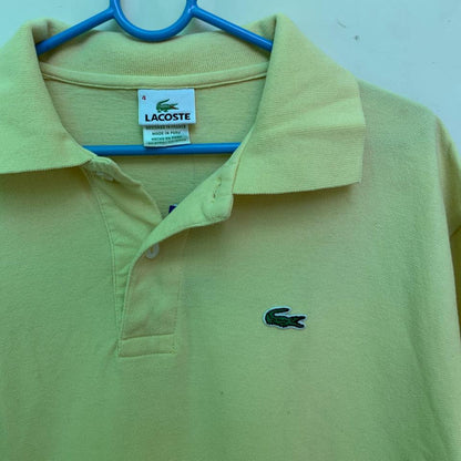 Lacoste Yellow Polo Tee