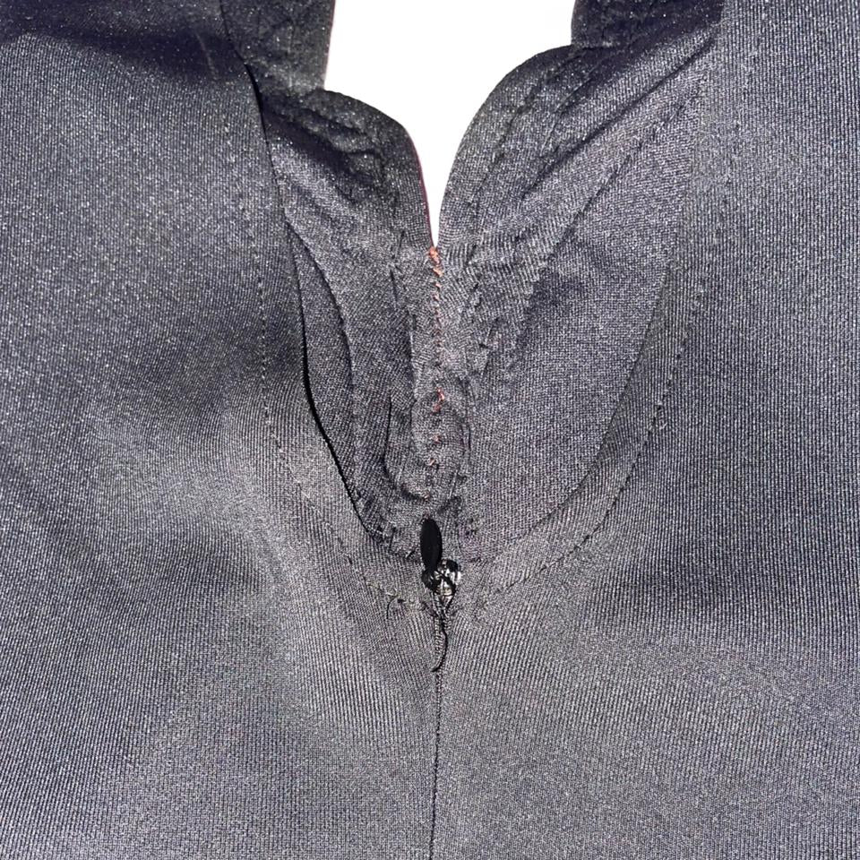 Bodycon Deepneck Mini Dress