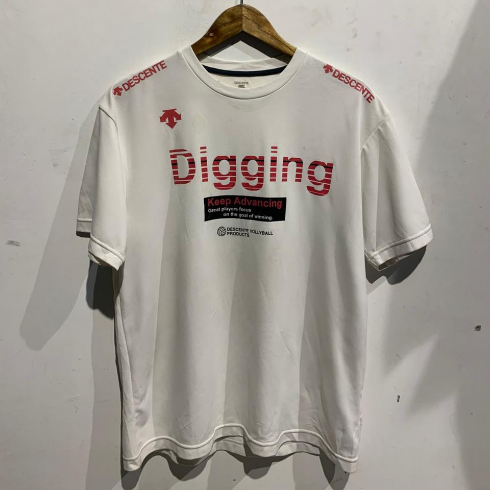 White Descente T-shirt