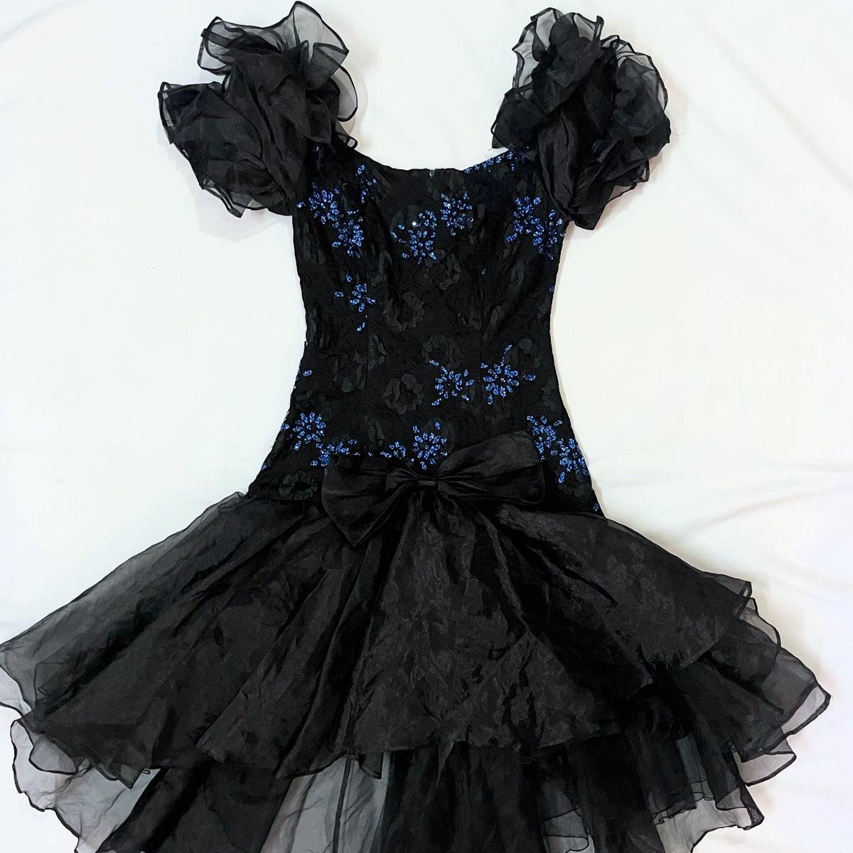 Black and Blue Dress