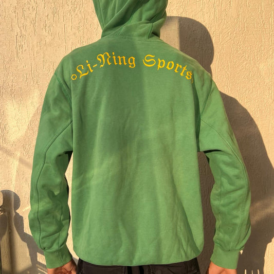 Lining Vintage Graphic Printed Hoodie