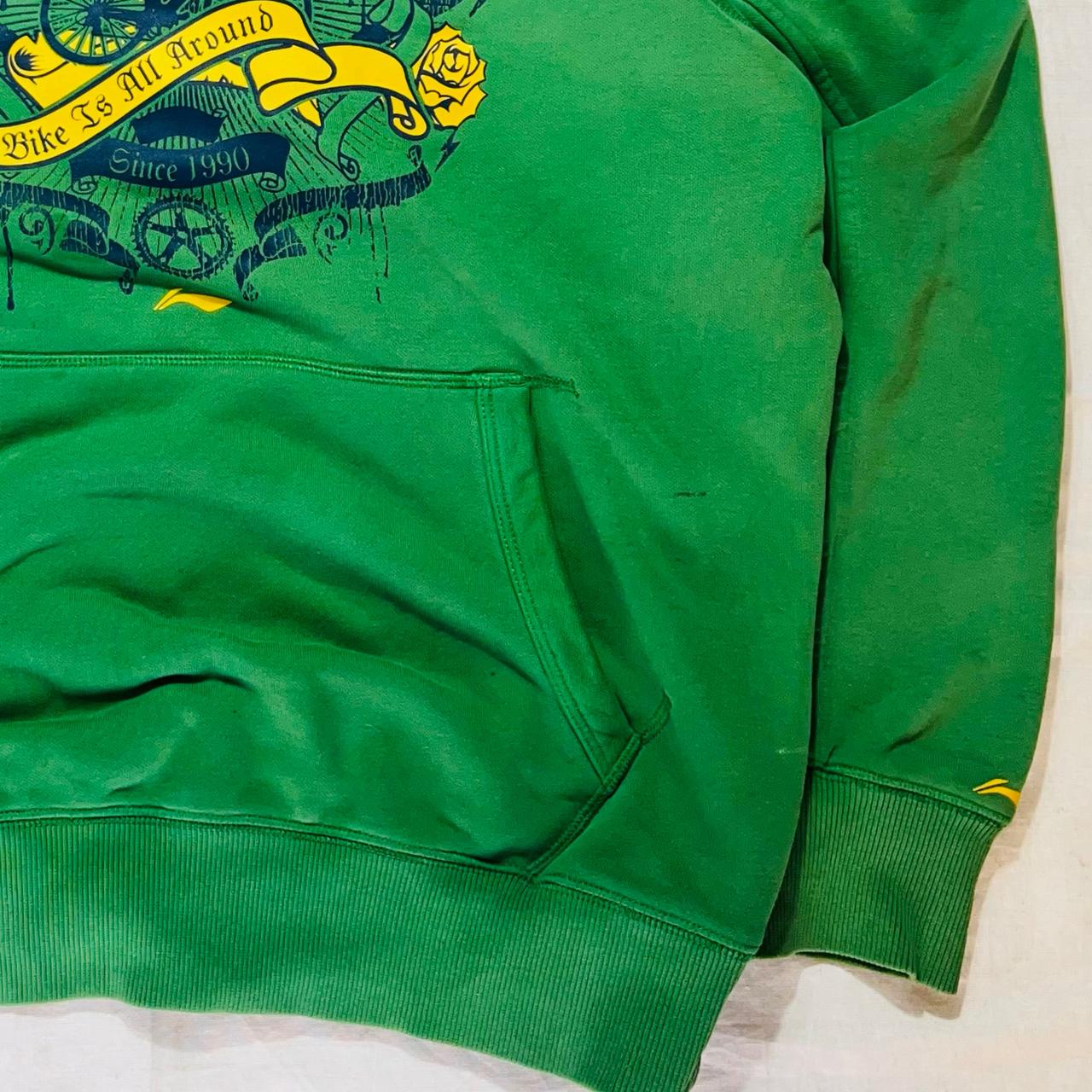 Lining Vintage Graphic Printed Hoodie