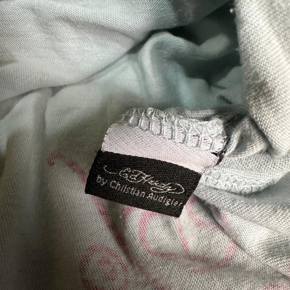 Y2K Edhardy Snake Print Tee