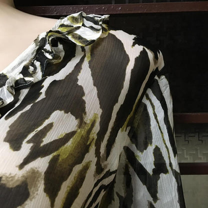 Sheer Tunic-Style Top