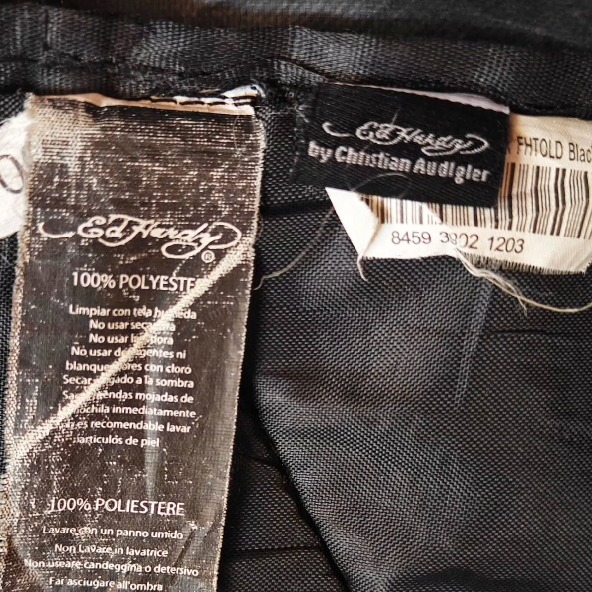 Ed Hardy Blue Backpack