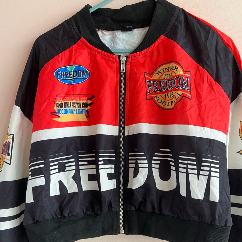 Cropped Racer Jacket