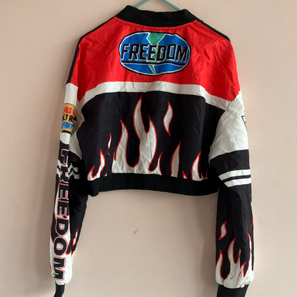 Cropped Racer Jacket