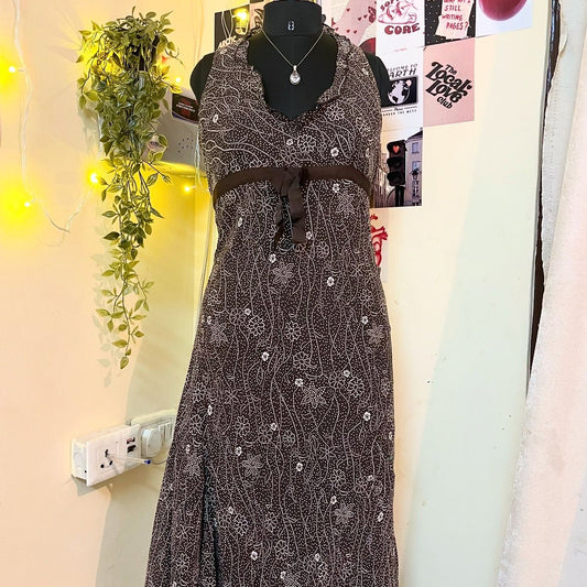 Vintage Brown Dress