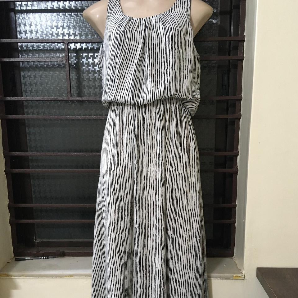 A Sleeveless Maxi Dress