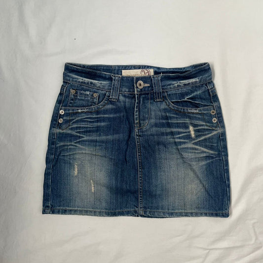 Denim Mini Skirt
