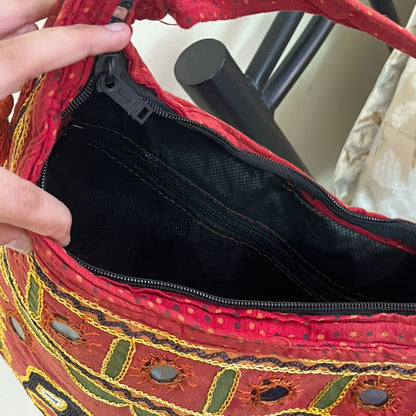 Elephant Motif Handcrafted Bag