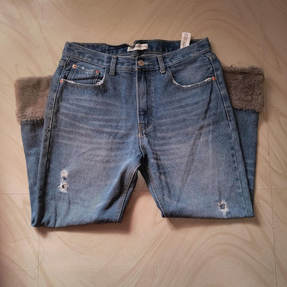 Fur Lining Jeans