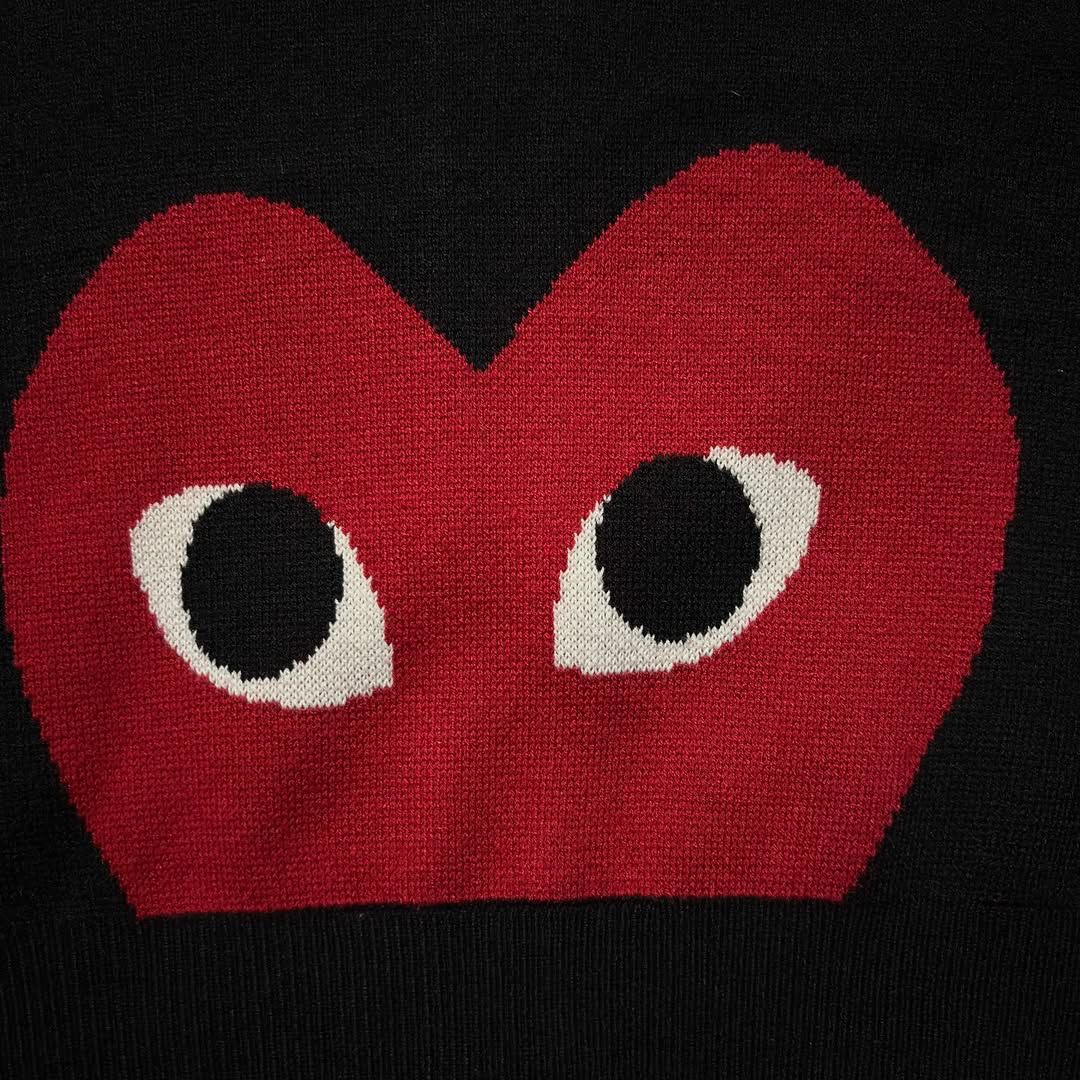 CDG Play Cardigan