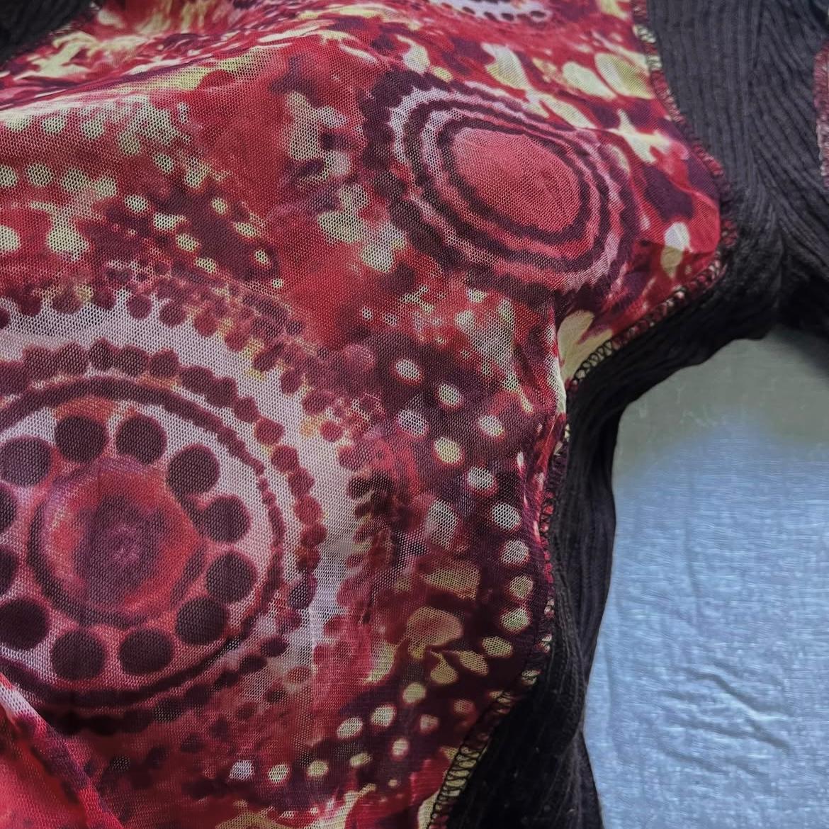 Printed Long Sleeve Top