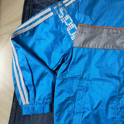 Blue Windbreaker