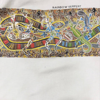 Vtg Aboriginal Australian Art Tee