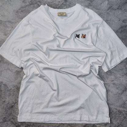 Maison Kitsune Authentic Tee White