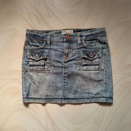 Y2k Denim Mini Skirt