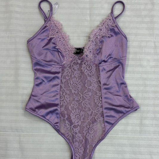 Lavender Lace Bodysuit