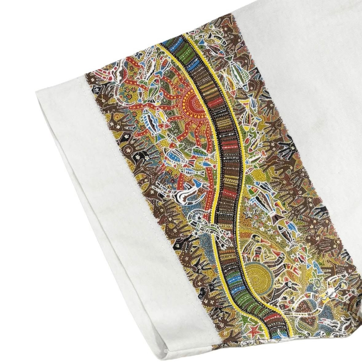 Vtg Aboriginal Australian Art Tee