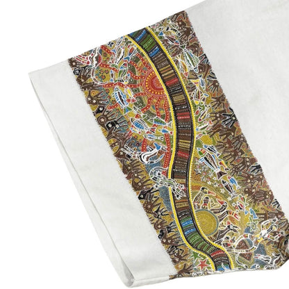 Vtg Aboriginal Australian Art Tee