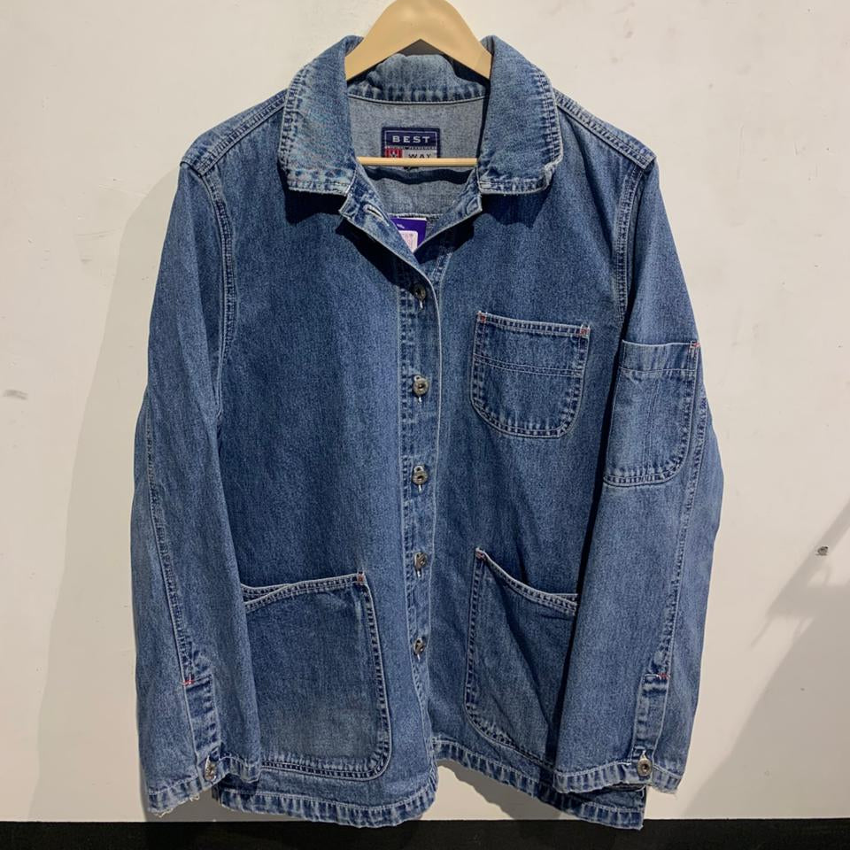 Denim Jacket with Patch