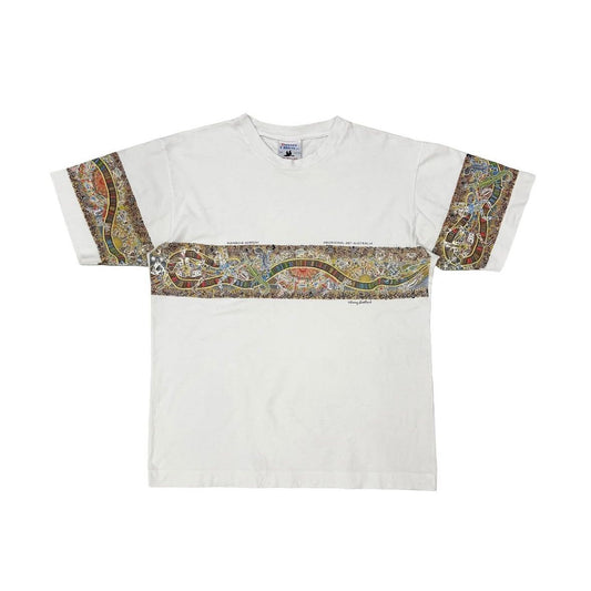 Vtg Aboriginal Australian Art Tee