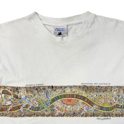 Vtg Aboriginal Australian Art Tee