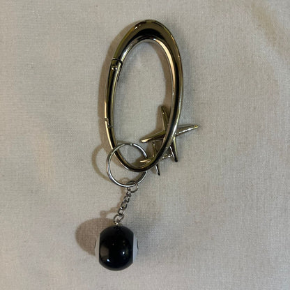 Y2K Carabiner With 8 Ball